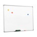 QUADRO BRANCO MAGNETICO C/CAIXILHO EM ALUMINIO 1200X900 MM